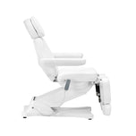Electric cosmetic chair SILLON CLASSIC 3 motors with pedi cradle white