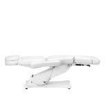 Electric cosmetic chair SILLON CLASSIC 3 motors with pedi cradle white