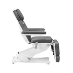 Electric cosmetic chair SILLON CLASSIC 3 motors with pedi cradle gray
