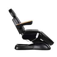 Electric cosmetic chair SILLON Lux 273b 3 motors + stool 304 black