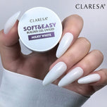 Claresa building gel Soft&Easy gel milk white 90g
