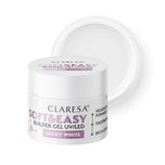 Claresa building gel Soft&Easy gel milk white 45g