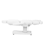 Elektrische cosmetische stoel Azzurro 803D 3 motoren wit