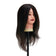 Tête de formation coiffure Gabbiano WZ1, cheveux naturels, couleur 1#, longueur 16"