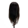 Tête de formation coiffure Gabbiano WZ1, cheveux naturels, couleur 1#, longueur 16"