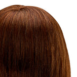 Gabbiano WZ1 hairdressing training head, natural hair, color 4#, length 16"