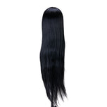 Gabbiano WZ2 hairdressing training head, synthetic hair, color 1#, length 24"