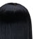Gabbiano WZ2 hairdressing training head, synthetic hair, color 1#, length 24"