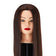 Gabbiano WZ2 hairdressing training head, synthetic hair, color 4#, length 24"