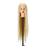 Gabbiano WZ2 hairdressing training head, synthetic hair, color 613#, length 24"