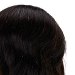 Gabbiano WZ3 hairdressing training head, natural hair, color 1#, length 8"