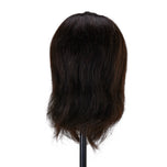 Gabbiano WZ4 training head with beard, natural hair, color 1#, length 8"+6"