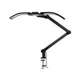 Glow L05 manicurelamp met gebogen arm voor op tafel, zwart