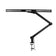 Glow L05 manicurelamp met gebogen arm voor op tafel, zwart