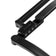 Glow L05 manicurelamp met gebogen arm voor op tafel, zwart