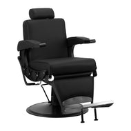 Gabbiano barber chair Continental black