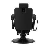 Gabbiano barber chair Continental black