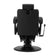 Gabbiano barber chair Continental black
