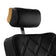Barber chair Gabbiano Leonardo Gold Black
