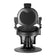 Fauteuil de barbier Gabbiano Niccolo noir