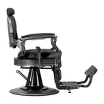 Fauteuil de barbier Gabbiano Niccolo noir