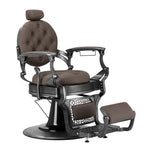 Fauteuil de barbier Gabbiano Niccolo Marron