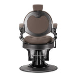 Fauteuil de barbier Gabbiano Niccolo Marron