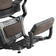 Fauteuil de barbier Gabbiano Niccolo Marron