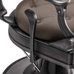Fauteuil de barbier Gabbiano Niccolo Marron