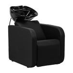 Bac de lavage Gabbiano Sylvia noir