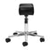 Bell Sillon mobile pedicure footstool black