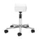 Tabouret de pédicure mobile Bell Sillon blanc