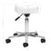 Tabouret de pédicure mobile Bell Sillon blanc