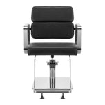 Gabbiano Porto hairdressing chair black