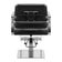 Gabbiano Porto hairdressing chair black