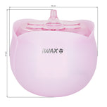 iWax Blumen Wachswärmer Rosa