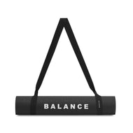 YOGA MATTE BALANCE PVC SCHWARZ