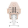 Fauteuil cosmétique Basic 202 avec plateaux rose