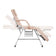 Fauteuil cosmétique Basic 202 avec plateaux rose