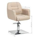 Friseurstuhl Gabbiano Monaco Beige