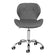 Cosmetic stool QS-06 gray