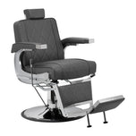 Fauteuil de barbier Hair System BM88066 gris