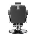 Fauteuil de barbier Hair System BM88066 gris