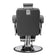 Fauteuil de barbier Hair System BM88066 gris