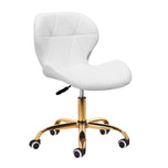 Tabouret de cosmétologie QS-06G blanc