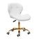 Tabouret de cosmétologie QS-06G blanc