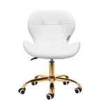 Tabouret de cosmétologie QS-06G blanc