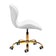 Tabouret de cosmétologie QS-06G blanc