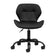 Kosmetikhocker QS-06B schwarz
