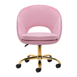 Fauteuil pivotant 4Rico QS-MF18G rose